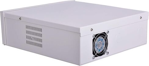 صندوق أمان DVR من الفولاذ الأبيض شديد التحمل مقاس 16 بوصة من كينوكو مع مروحة (عرض 18 بوصة × 18 بوصة × 5 بوصة) in Kuwait