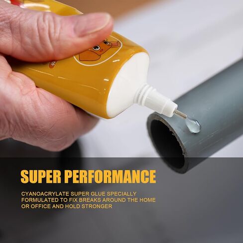 غراء بلاستيك فائق 60 جرام، غراء خاص PVC، غراء بلاستيك PP، يستخدم لـ PVC، ABS، PP، PET، PS، PA، EPS وغيرها من إصلاح وربط البلاستيك المختلفة in Kuwait