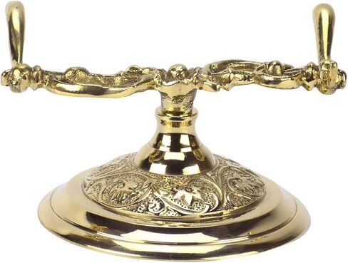 حامل قلم الكتابة على شكل نافورة نحاسية ذهبية مزخرفة على الطراز العتيق من Treasure Gurus in Saudi Arabia