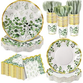 350 Pcs Strawberry Party Decorations Strawberry Party Supplies Tableware Set Disposable 9'' 7'' Paper Plates 9 oz Cups Cutlery Napkins Dinnerware Set for 1st Birthday Baby Shower, Serve 50 in Kuwait