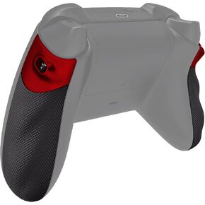 القضبان الجانبية المطاطية المتطرفة القضبان الجانبية القبضة القبعة المحفزات المحفز لوحدة تحكم Xbox Series X/S ، مقبض مقبض سدادة مضاد للانزلاق في أجهزة التحكم في Xbox Core-أسود ماس أسود in Kuwait
