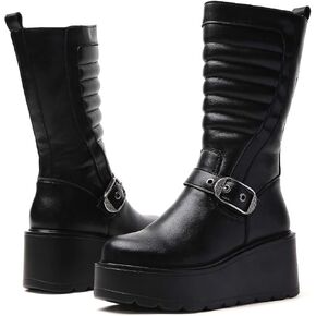 Ladies' Comfortable Non Slip Outdoor Leisure Boots With a Center tube, Lightweight Wear-Resistant, Breathable Durable, Suitable for Backpacks, Shopping, Parties Weddings Multi-Purpose Boots in Saudi Arabia