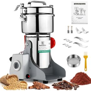 Electric Grain Mill Grinder-800g 110V 3000W Performance Grain Mill,Suitable for Kitchen, Household,Commercial Use of Crushing Dry Grains,Spices,Herbs,Coffee,Corn,Pepper Grinder.(800g) in Saudi Arabia