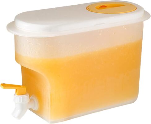 Cold Water Fridge Large Capacity At High Temperature to Plastic Water Kettle for the Refrigerator Practical Use (White) in Saudi Arabia