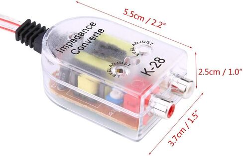 MrStory Car Audio CD Amplifier Amplifier Subwoofer Converter عالي التردد منخفض التردد مقسوم التصميم in Saudi Arabia