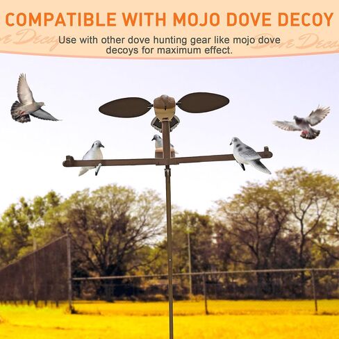 Bucherry 6 Pack Outdoors Dove Devs ، Dove Hunting Defe مع مقاطع ومواد متينة للمانعة للتسلية لصيد الحمام والسيطرة على الطيور in Kuwait