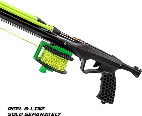 JBL Spearguns Explorer Performance Speargun for Spearfishing, Speargun for Freediving, Scuba Diving, Fishing, Diving, Aluminum Barrel, Stainless Steel Shaft, Easy Stretch Bands, Made in USA in Saudi Arabia