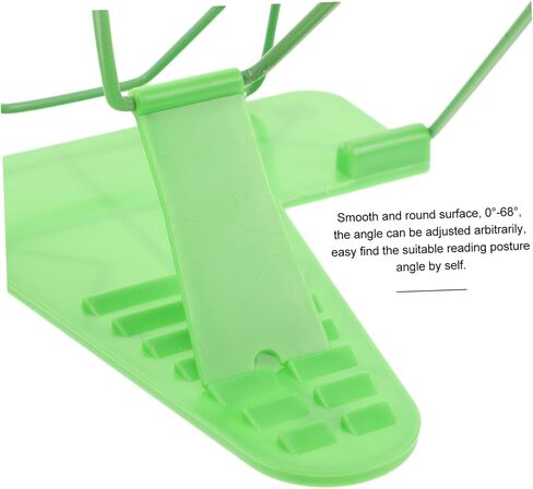 DOITOOL 2pcs Adjustable Book Reading Bracket Reading Shelf for Boys and Girls Book Rack Display Stands for Home in Kuwait