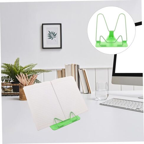 DOITOOL 2pcs Adjustable Book Reading Bracket Reading Shelf for Boys and Girls Book Rack Display Stands for Home in Kuwait