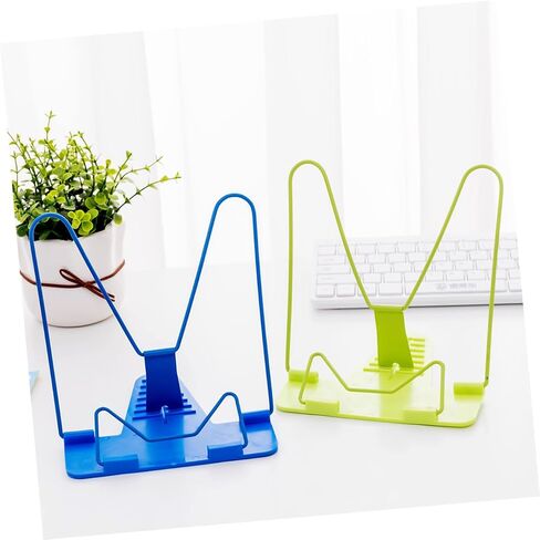 DOITOOL 2pcs Adjustable Book Reading Bracket Reading Shelf for Boys and Girls Book Rack Display Stands for Home in Kuwait