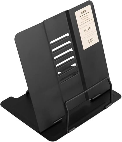 Angoily Adjustable Book Reading Stand Metal Reading Bracket for Students Suitable for Home and Outdoor Use Book Holder for Tablets and in Saudi Arabia