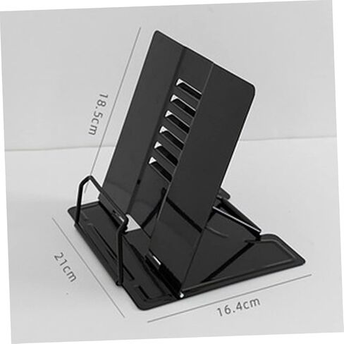 Angoily Adjustable Book Reading Stand Metal Reading Bracket for Students Suitable for Home and Outdoor Use Book Holder for Tablets and in Saudi Arabia