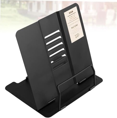 Angoily Adjustable Book Reading Stand Metal Reading Bracket for Students Suitable for Home and Outdoor Use Book Holder for Tablets and in Saudi Arabia