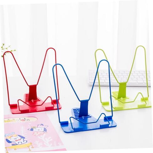 كتاب Eringogo Book Reading Rack Multi Grophest Reading Stand 2PCS Book Stands Smooth Round Surface in Saudi Arabia