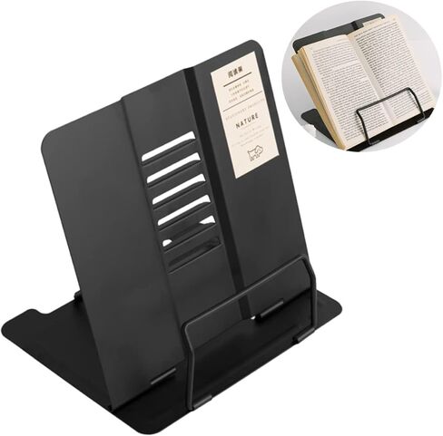 Homsfou Metal Reading Book Rack Book Bracket Light Light for Home Office in Saudi Arabia