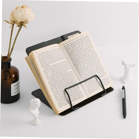 Homsfou Metal Reading Book Rack Book Bracket Light Light for Home Office in Saudi Arabia