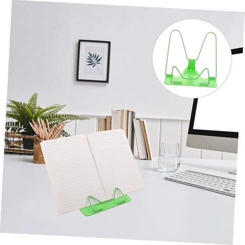 Homsfou 2PCS Book Stand Whishelfl for Boys and Girls Angle Resplable Reading Bracket Multi Groups Book Rack in Kuwait