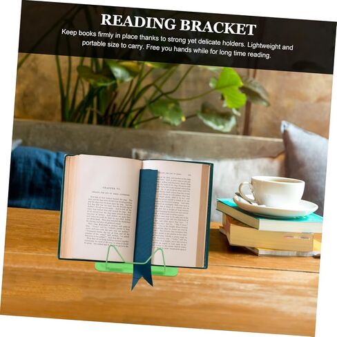 Homsfou 2PCS Book Stand Whishelfl for Boys and Girls Angle Resplable Reading Bracket Multi Groups Book Rack in Kuwait