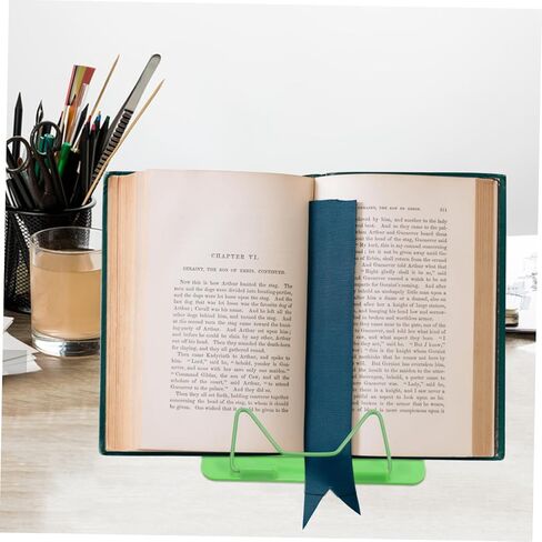 Homsfou 2PCS Book Stand Whishelfl for Boys and Girls Angle Resplable Reading Bracket Multi Groups Book Rack in Kuwait