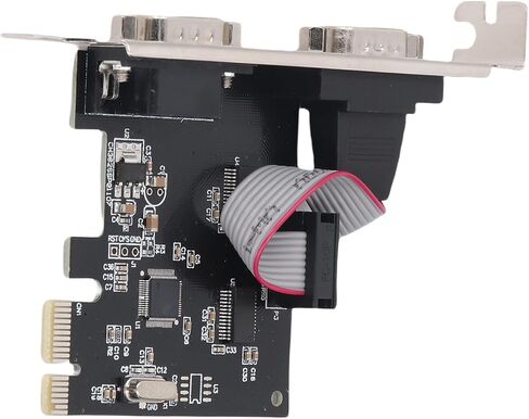 بطاقة Yunseity PCI ، PCI Serial Parallel Card Card 2x232 المنافذ لآلات النقش على مدار الساعة in Saudi Arabia