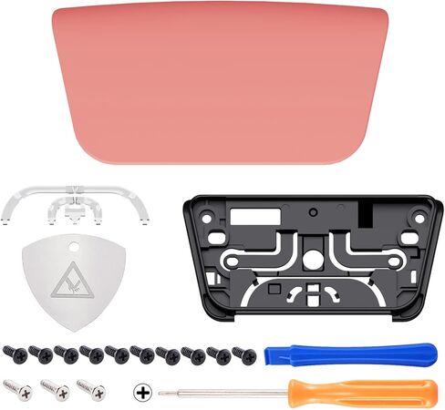 eXtremeRate Replacement Touchpad Cover Compatible with ps5 Controller BDM-010 020 030 040 050 Models, Custom Soft Touch Black Touch Pad Repair Part Compatible with ps5 in Saudi Arabia