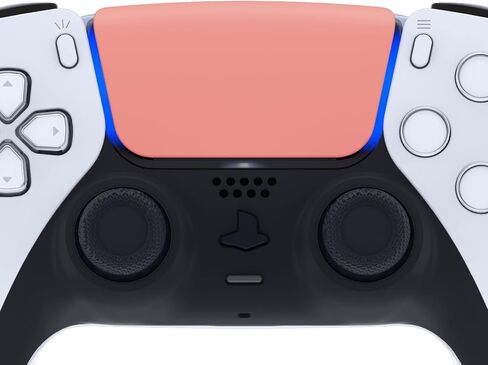 eXtremeRate Replacement Touchpad Cover Compatible with ps5 Controller BDM-010 020 030 040 050 Models, Custom Soft Touch Black Touch Pad Repair Part Compatible with ps5 in Saudi Arabia