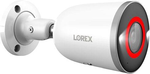 Lorex N4K2SL-88WB Fusion 4K 16-Channel (8 Wired and 8 Wi-Fi) 2TB Wired NVR System with 8X Bullet Cameras Featuring Smart Security Lighting in Saudi Arabia