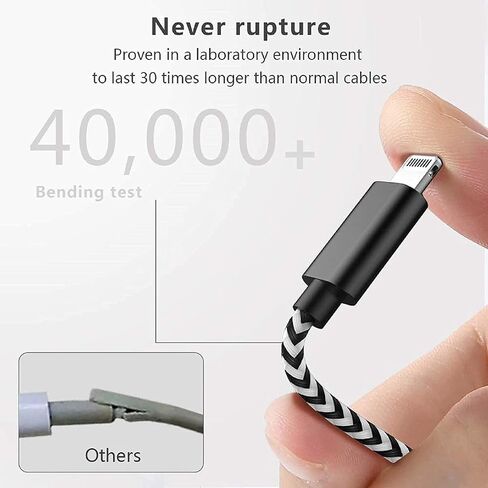 [Apple MFI Certified] iPhone to 3.5mm Car Aux Aux Stereo Cable (3ft/1M) ، Lightning to 3.5mm Nylon Aux Aux متوافق مع iPhone 14/13 Pro/12/11/XS/XR/X 8 7/iPad إلى Stereo/Seeper in Saudi Arabia