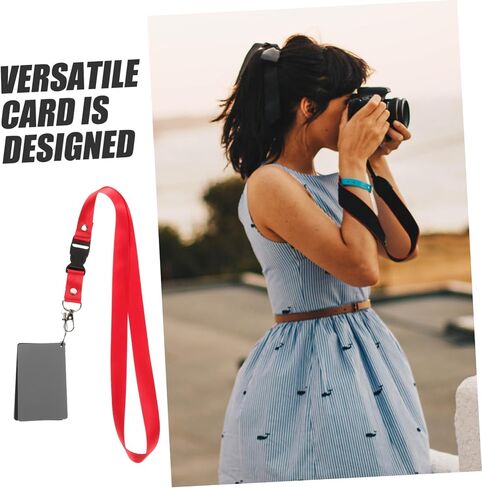 Doitool Gray Cards Portable White Balance Corder Cards with for Dicate Photography Lightweighting and Section Design for in Saudi Arabia
