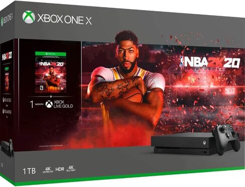 Xbox One X 1TB Console - NBA 2K20 Bundle [DISCONTINUED] in Saudi Arabia