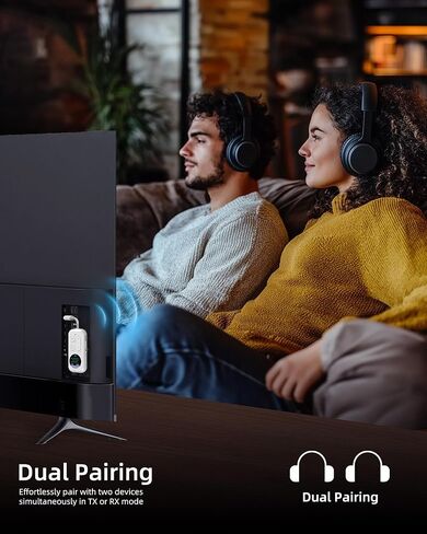 يدعم جهاز إرسال/مستقبل الصوت اللاسلكي Bluetooth ، وقت اللعب أكثر من 20 ساعة ، سماعات AirPods ، محول صوت مع شاشة للطائرة ، البحرية ، السفر ، مكبر صوت in Saudi Arabia