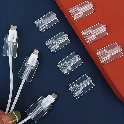 6PCS 6 Clear USB Cable Protector Cases for Apple 18W/20W Charging Head & Cable - Durable, Slim, Easy to Install, Transparent in Saudi Arabia