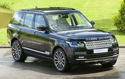 رف سقف الألومنيوم لـ Range Rover LWB 2013-2022 أشرطة العارضة لتخزين شحن الأمتعة الآمن متينة لمغامرات السفر Sliver & Black (4pcs) أ in Saudi Arabia