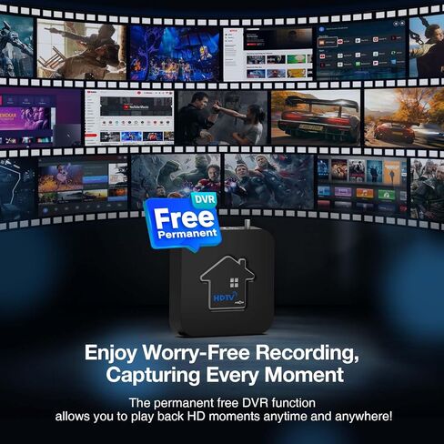 GtMedia Converter X1 Ultra-HD TV Texorder & USB Recorder-ATSC 3.0/1.0 + Clear QAM ، Wi-Fi Dual-Band ، 4K@60 in Kuwait