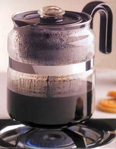 8 كوب من الزجاج الزجاجي percolator in Kuwait