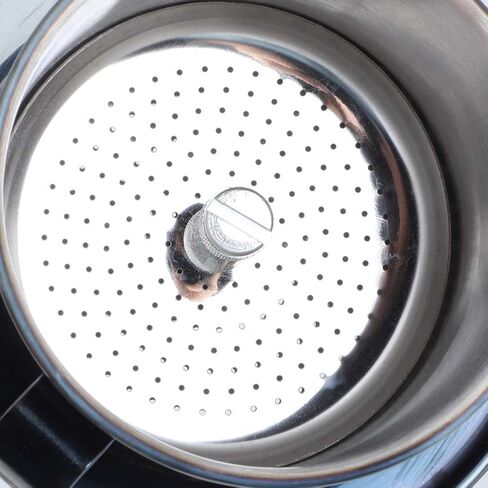 Dioche Stainless Steel Coffee Drip Filter Portable Coffee Maker Pot, Reusable, Detachable, for Home, Work, Travel with Elegant Design, Decorates Tableware, for Household, Milk Tea Shop (Ti Black in Saudi Arabia