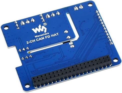 Waveshare 2-channel (2-CH) CAN CAN FD CAN HAT for Raspberry PI مع دوائر الحماية المتعددة على متن الطائرة الأصلية CAN 2.0 CAN TO THE 8MBPS DATA in Saudi Arabia