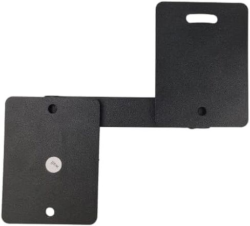 Deer Wall Mount Bracket, Shoulder Mounting System for Trophy Bucks, 180 Degree Swivel, Perfect Hanger for Taxidermy Shoulder Mounts, Textured Black, USA Made (AKR-4) in Saudi Arabia
