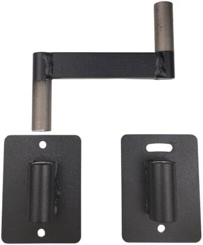 Deer Wall Mount Bracket, Shoulder Mounting System for Trophy Bucks, 180 Degree Swivel, Perfect Hanger for Taxidermy Shoulder Mounts, Textured Black, USA Made (AKR-4) in Saudi Arabia