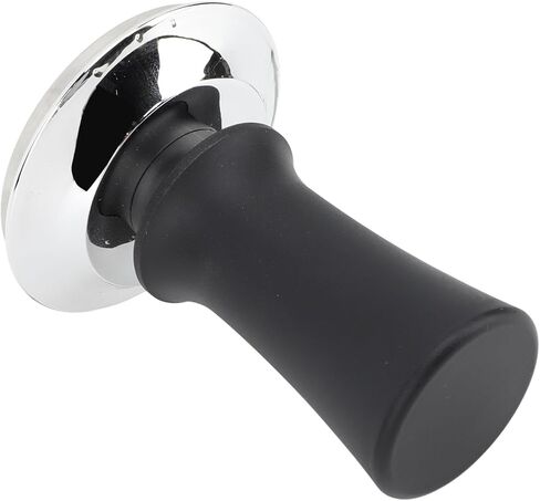 Tamper Hand Tamper, Stainless Steel Stainless Steel Espresso Tamper with Comfortable Grip for Coffee Machine Accessories (Black Flat Bottom) in Kuwait