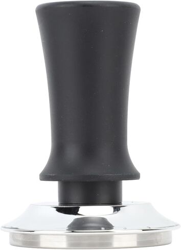 Tamper Hand Tamper, Stainless Steel Stainless Steel Espresso Tamper with Comfortable Grip for Coffee Machine Accessories (Black Flat Bottom) in Kuwait