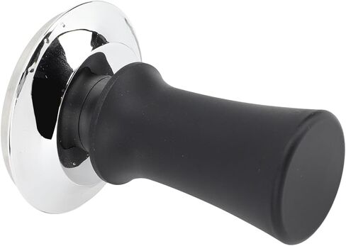 Tamper Hand Tamper, Stainless Steel Stainless Steel Espresso Tamper with Comfortable Grip for Coffee Machine Accessories (Black Flat Bottom) in Kuwait