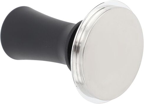 Tamper Hand Tamper, Stainless Steel Stainless Steel Espresso Tamper with Comfortable Grip for Coffee Machine Accessories (Black Flat Bottom) in Kuwait