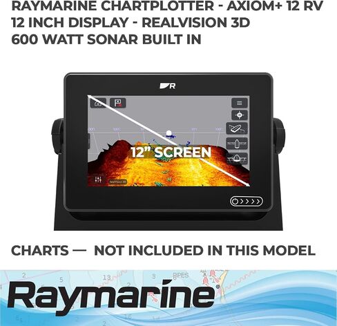 Raymarine E70639 Axiom+ 12 Multi Function Display Rv 3D No Charts in Saudi Arabia