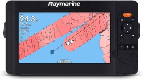 Raymarine Element 9HV HV100 Transom Transducer No Chart in Saudi Arabia