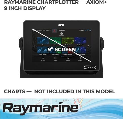 Raymarine E70636 Axiom+ 9 Chartplotter FishFinder in Saudi Arabia