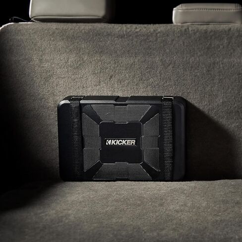 Kicker 51HS8 Hideaway Compact Powered Subwoofer Enclosure with 8-Inch Subwoofer HS8 (Renewed) in Saudi Arabia