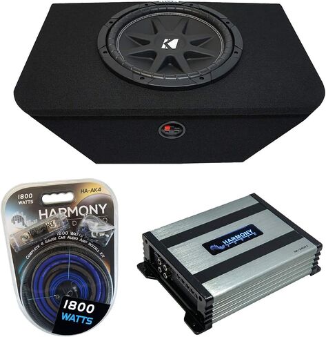 حزمة هارموني الصوت ركلة متوافقة مع 2000-2009 هوندا S2000 43C124 12 "150W 4OHM SUB مع HA-A400.1 in Saudi Arabia