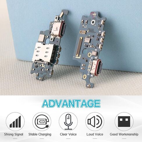 Dock Connector for Samsung Galaxy S21+ Plus 5G Charging Port Flex Cable Replacement for Samsung Galaxy S21 Plus 5G G996U USB Charger Dock Board Connector with Tools(Black) in Saudi Arabia
