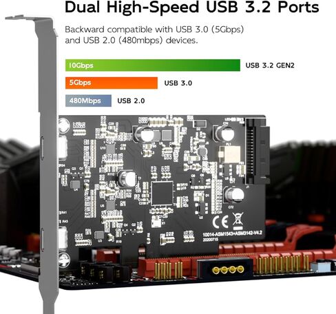 M.2 NVMe SSD to PCIe X16/X8/X4 Adapter Card with Aluminum Heatsink, Expansion for M.2 PCIe NVMe/AHCI M-Key 2280/2260/2242/2230 SSD, Tool Free in Saudi Arabia
